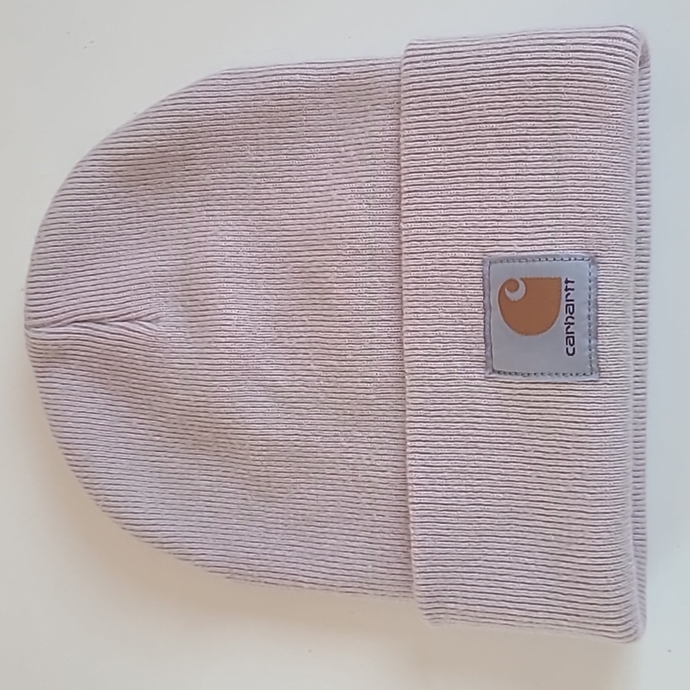 Carhartt Work In Progress Light Lavendar Pink Watch Beanie Hat